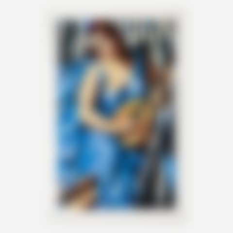 Femme Bleue à la Guitare (preview)