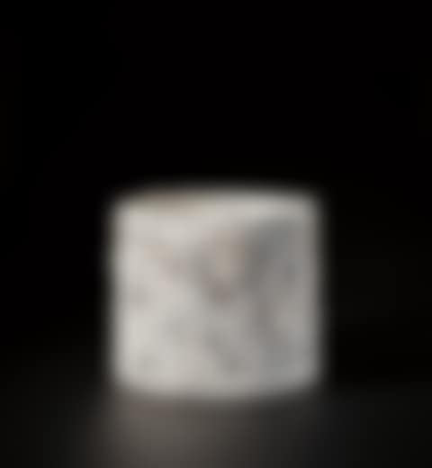 'Sandcast Jar in Porcelain' (preview)