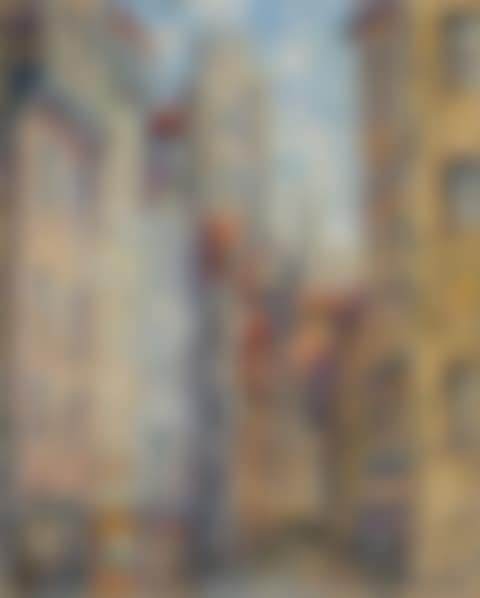 Rouen, Rue avec l'Église (preview)