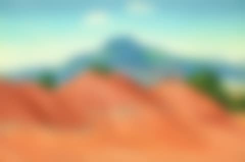 Red Hills with Pedernal, White Clouds (preview)