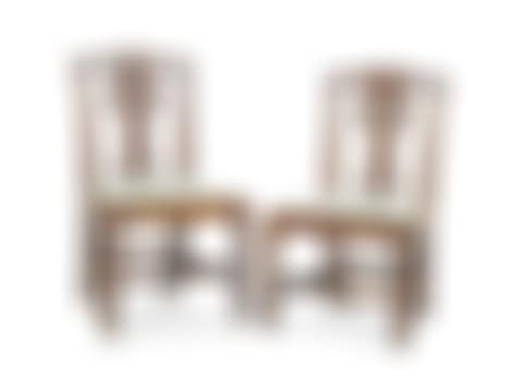 A pair of George III mahogany side chairs, circa (preview)