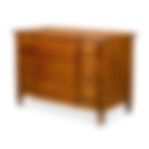 A Louis XV neo-classical carved oak commode, Alsace (preview)