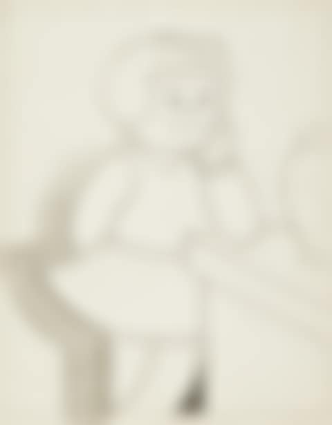 Untitled (Nancy leaning on a table) (preview)