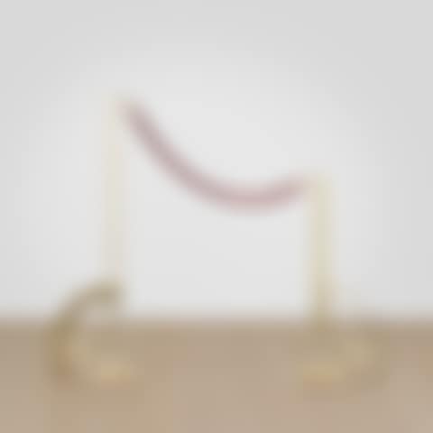 Modern Sculpture with Velvet Rope (preview)