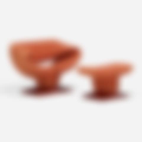 Ribbon chair and ottoman (preview)