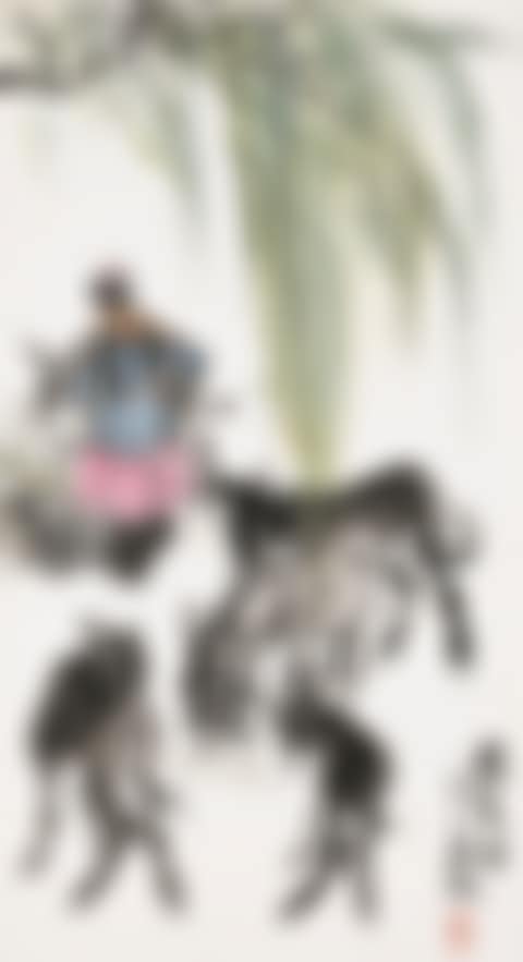 Donkeys under Willows (preview)