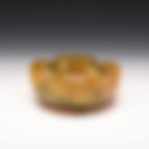 VASE WITH MIMOSA DESIGN (preview)