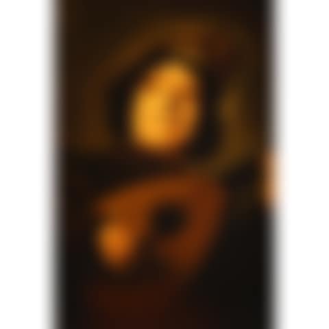PLAQUE "A MAN PLAYING THE GUITAR" (preview)