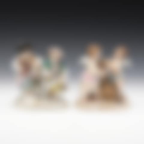 (1)SHEPHERED CHILDREN (2)ANGELS 2PIECES (preview)