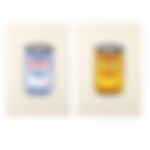 (1)SOUP CAN (2)SOUP CAN YELLOW (REPRODUCTION) (preview)