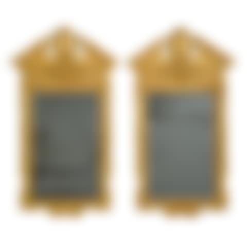 A pair of George II giltwood pier mirrors, circa -40 (preview)