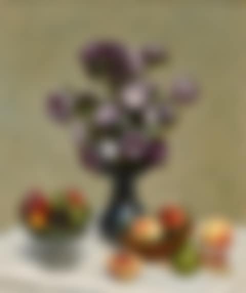 Nature morte aux reines-marguerites (preview)