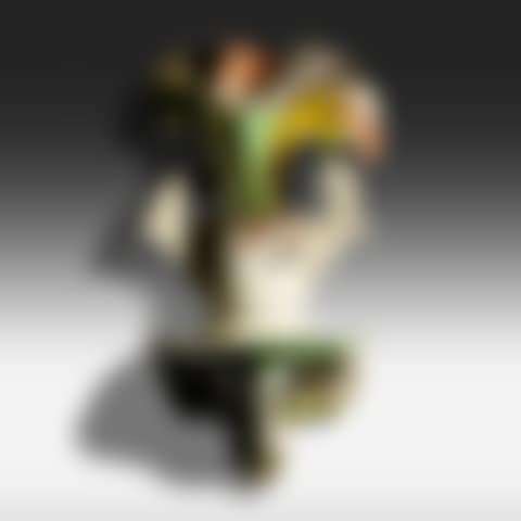 Pansy Shelf Vase (preview)