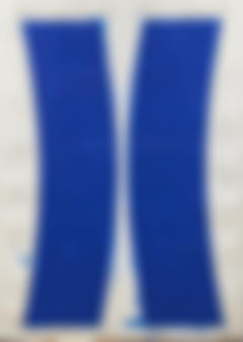 Colored Paper Image V (Blue Curves) (preview)