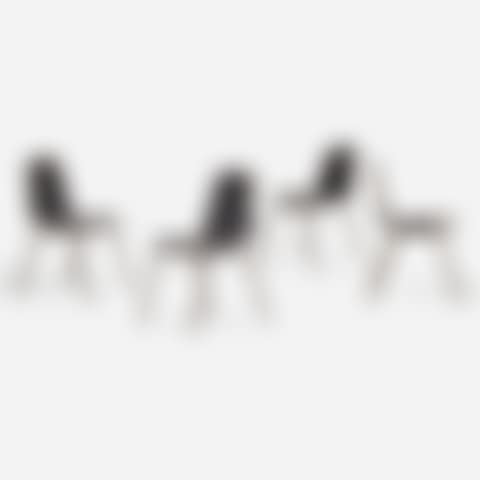 Dining chairs from Les Arcs, set of four (preview)