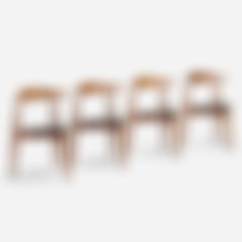 Heart dining chairs, set of four (preview)
