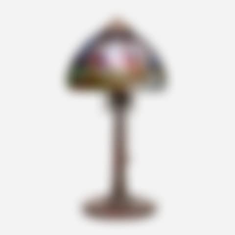 Boudoir lamp with evening landscape (preview)