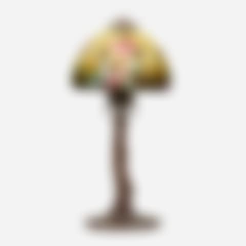 Boudoir lamp with poppies (preview)