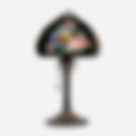 Boudoir lamp with parakeets (preview)