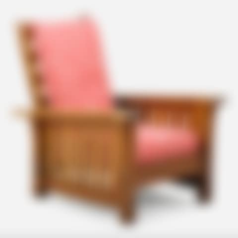 Drop-arm slatted Morris chair ,
Circa
1908 (preview)