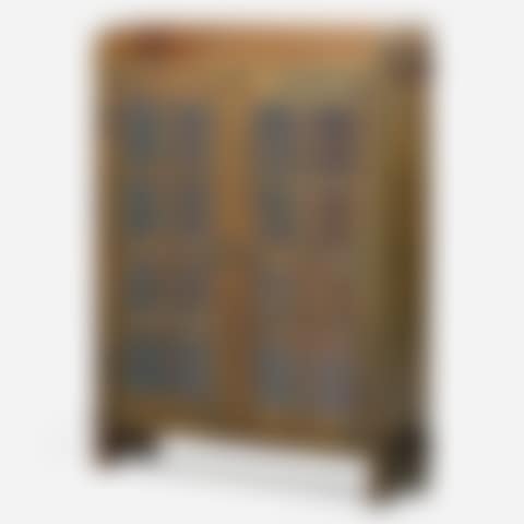 Rare early mitered-mullion bookcase ,
Circa
1901 (preview)