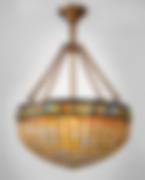 "Geometric and Turtle-Back" Chandelier (preview)
