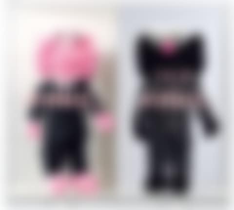 BFF DIOR PLUSH (Black; & Pink) (preview)