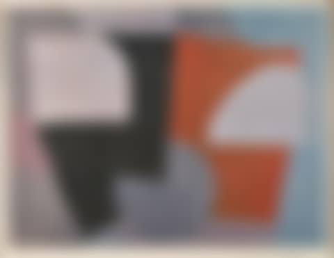 Composition in Gray, Red and Green (preview)