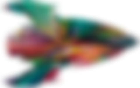 Rocket Spin Painting (Created at Damien Hirst Spin Workshop) (preview)