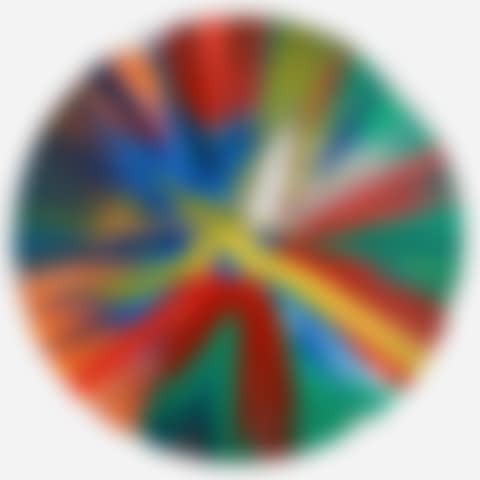 Circle Spin Painting (Created at Damien Hirst Spin Workshop) (preview)