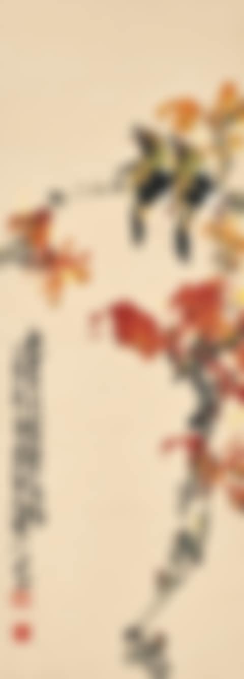 Red Leaves and Two Birds (preview)