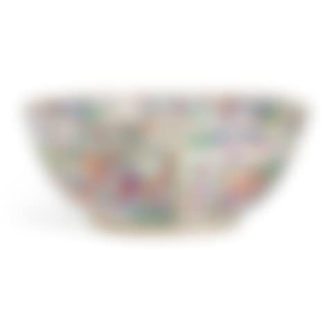 A Canton porcelain famille rose massive punch bowl (preview)