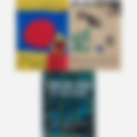 Three hardcover books: Les Européens Photographies, 1955, The Decisive Moment, 1952, From One China to the Other, 1956 (preview)