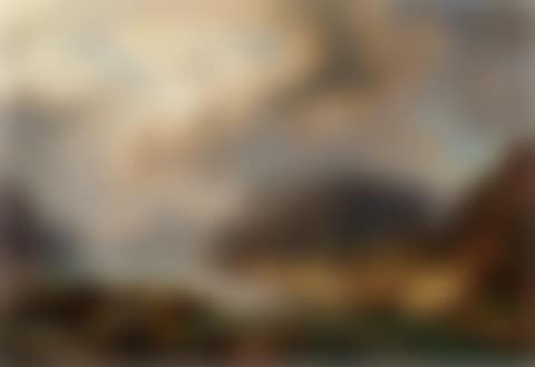Alpine Lake Scene (preview)