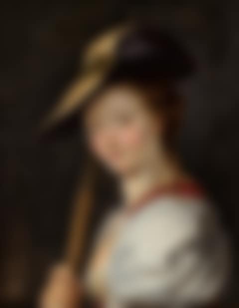 Portrait of a lady, probably Isabella Brant (-1626), as a shepherdess (preview)