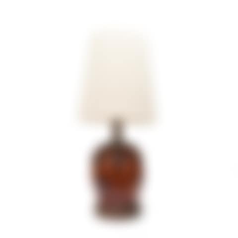 Glazed Redware Jar Mounted as a Lamp (preview)
