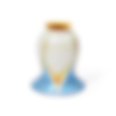 Steuben Blue Pulled-feather Glass Shade (preview)
