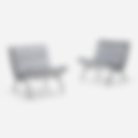 Scoop lounge chairs, pair (preview)