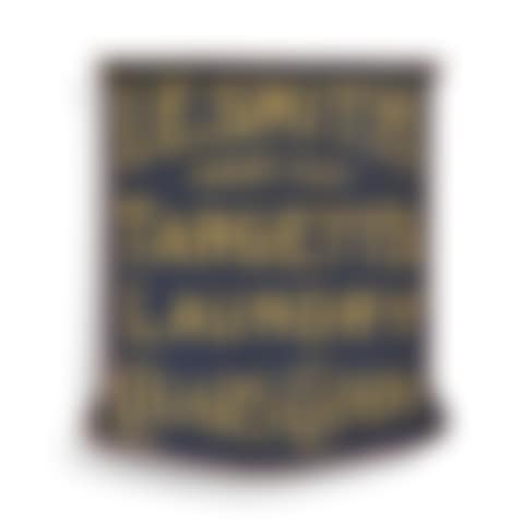 American Gold and Blue Painted Vendor"s Trade Sign (preview)