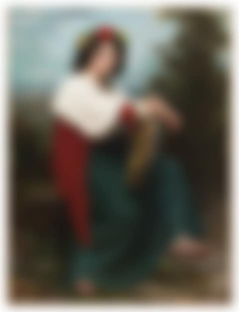 L"Italienne au Tambour de Basque (preview)