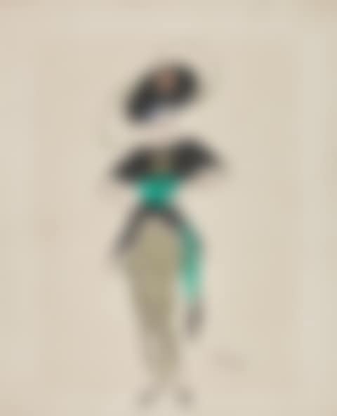 Costume Design for Ethel Levey in Hullo, Tango! (preview)
