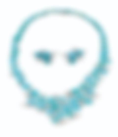 STERLÉ SET OF TURQUOISE AND DIAMOND JEWELRY (preview)