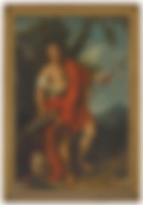 The young Saint John the Baptist in the wilderness (preview)