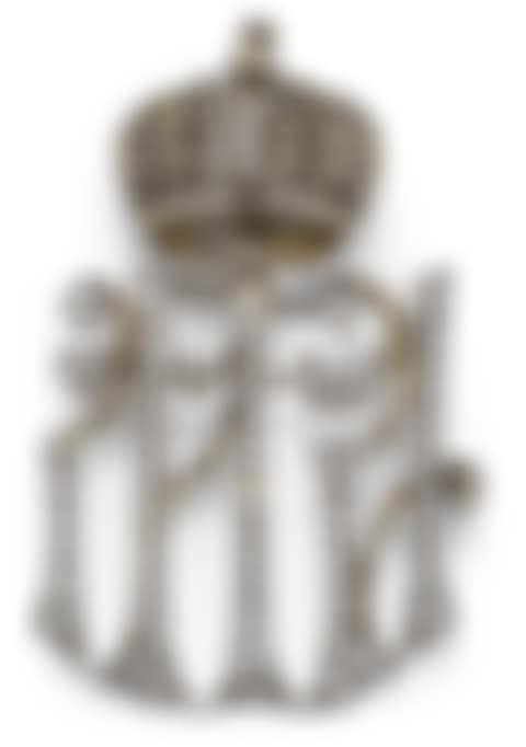 A silver and gold Maid Of Honour cypher, Hahn, St Petersburg, circa 1901, number 139 (preview)