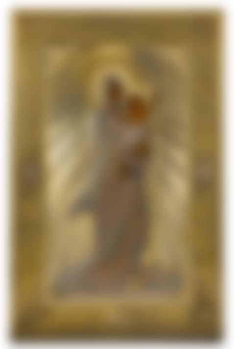 A silver-gilt icon of the Mother of God of the Blessed Sky, Ivan Khlebnikov, Moscow, 1893 (preview)