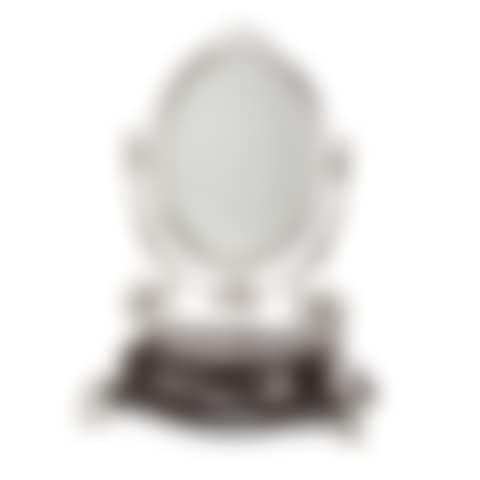 A large Victorian silver and coromandel wood dressing table mirror (preview)