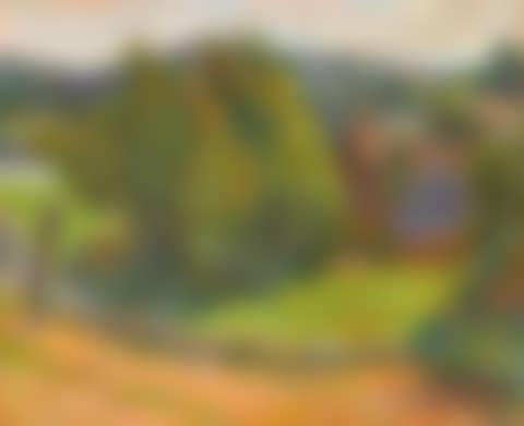 La Montagne Sainte-Marguerite vue des environs du presbytère (preview)