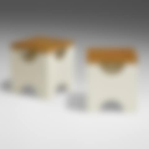 Dado occasional tables model T29, pair (preview)