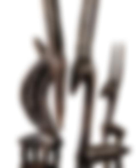 Bamana ciwara couple headdresses , Mali (preview)
