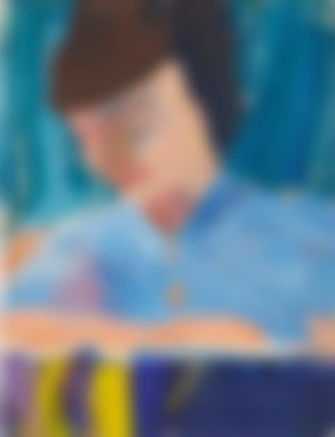 Girl Reading (preview)